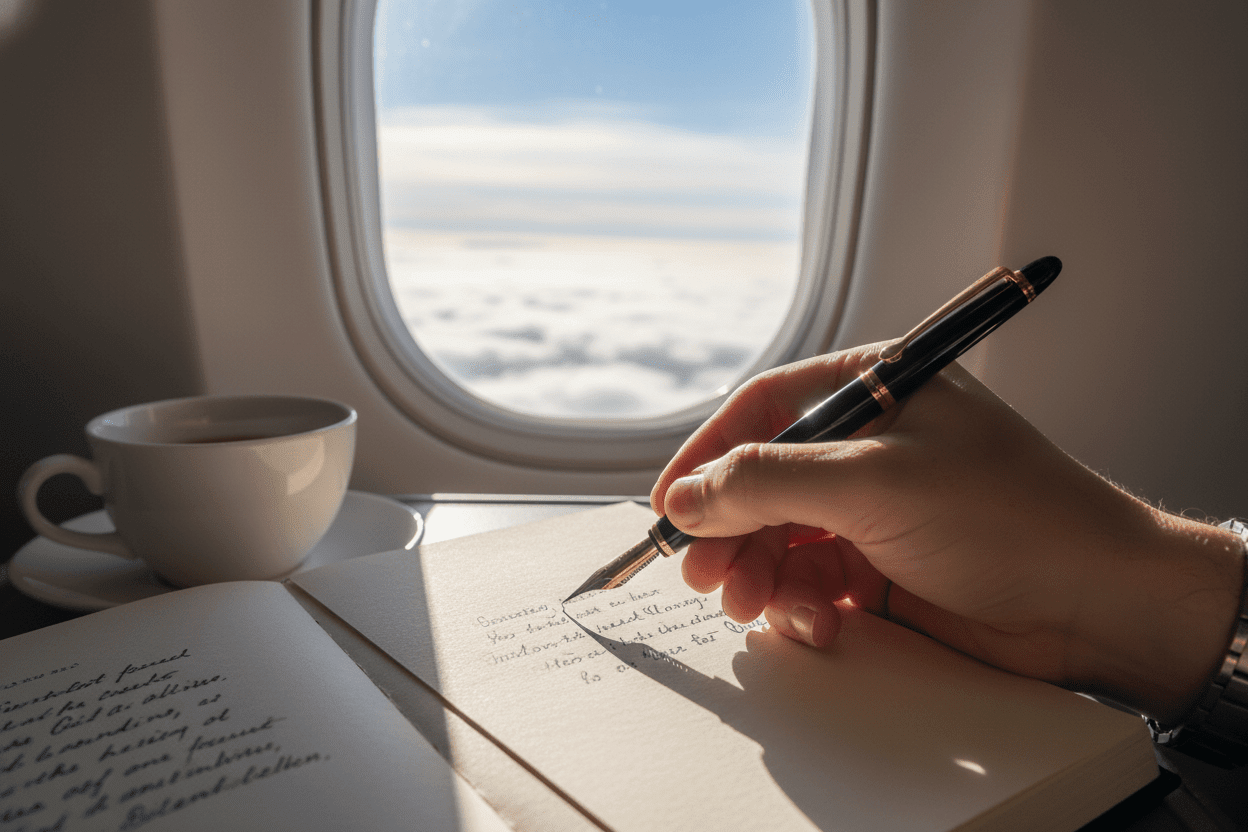 Pens and air travel - Alcove & Nib Stationery