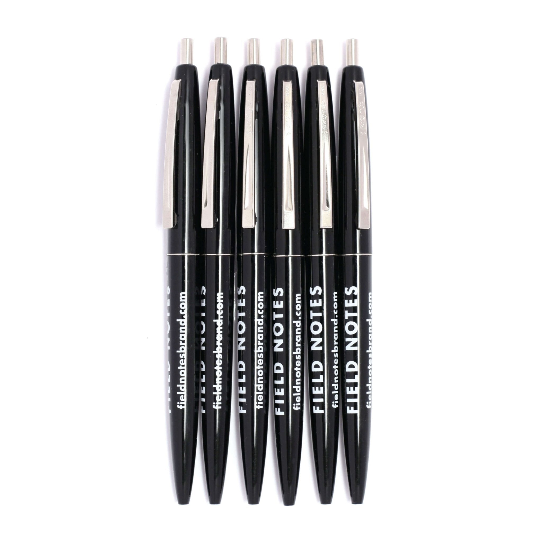 Field Notes Ballpoint Clic Pen 6 - pack - BlackFN-06b - Alcove & Nib Stationery