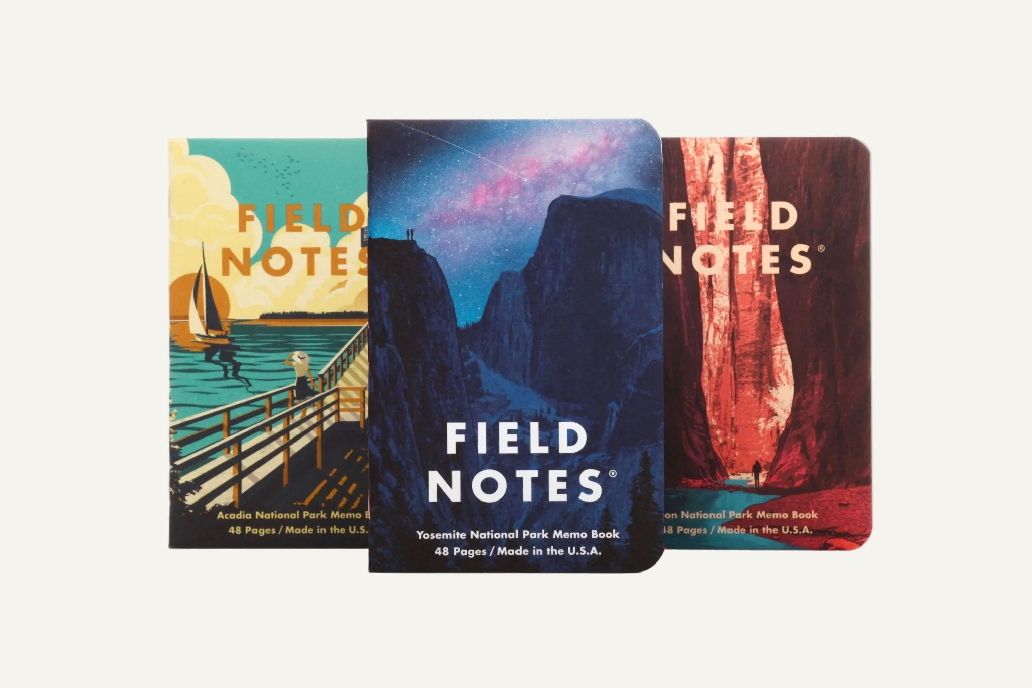 Field Notes National Parks Notebooks 3 - PackFNC-43a - Alcove & Nib Stationery