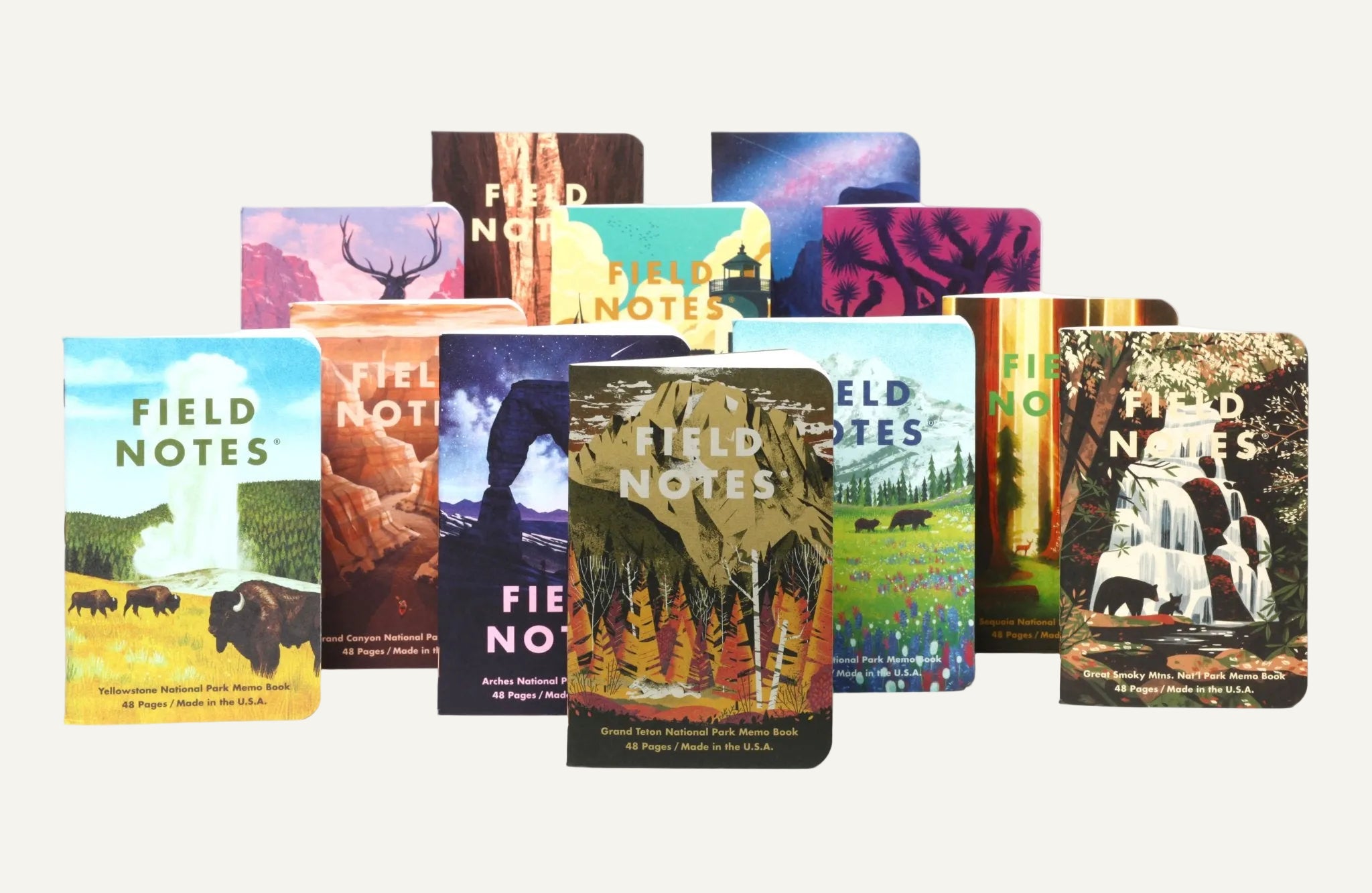 Field Notes National Parks Notebooks 3 - PackFNC-43a - Alcove & Nib Stationery
