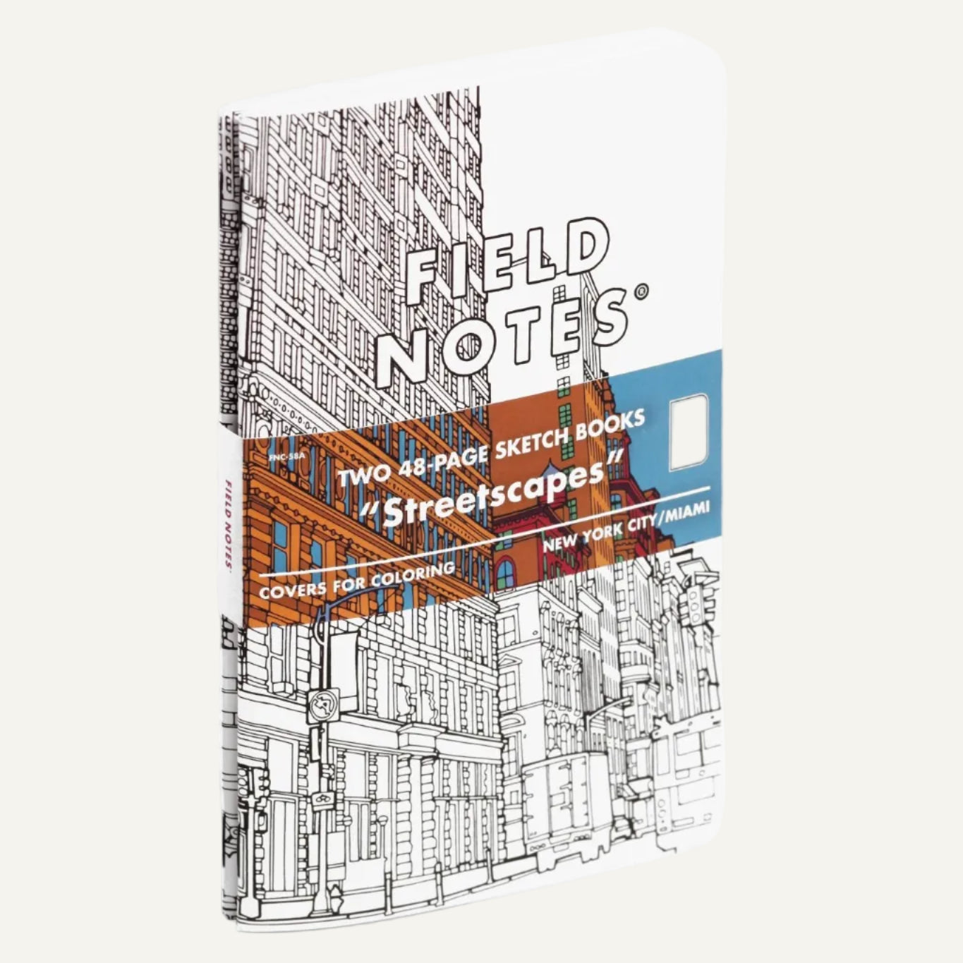 Field Notes Streetscapes SketchbookFNC-58a - Alcove & Nib Stationery