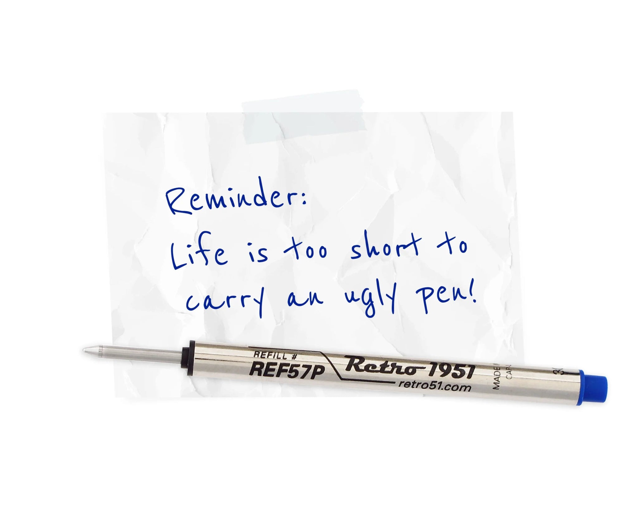 Retro 51 Rollerball Refill 3pkREF71-B - Alcove & Nib Stationery