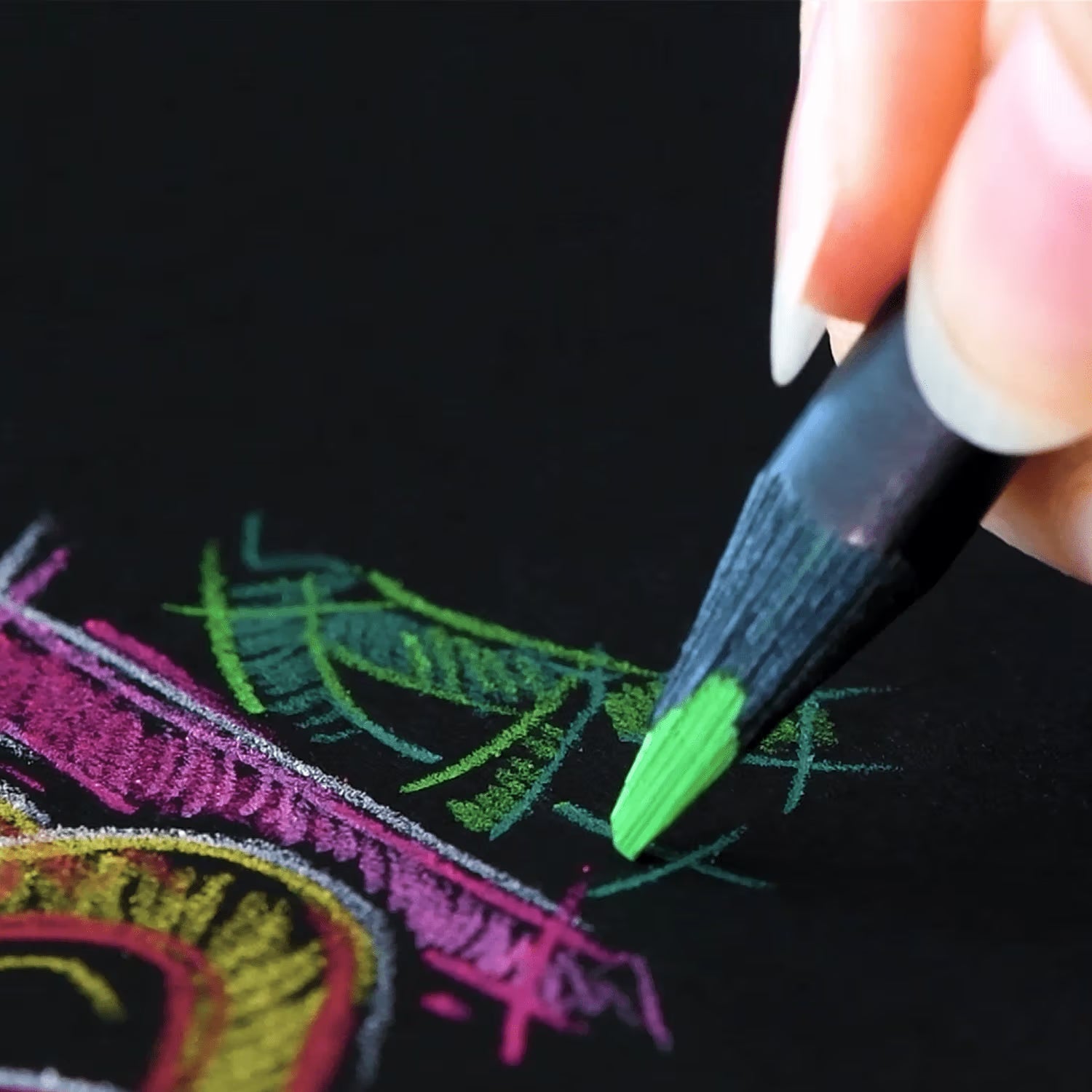 Faber-Castell Black Edition Colour Pencils — Tin of 12