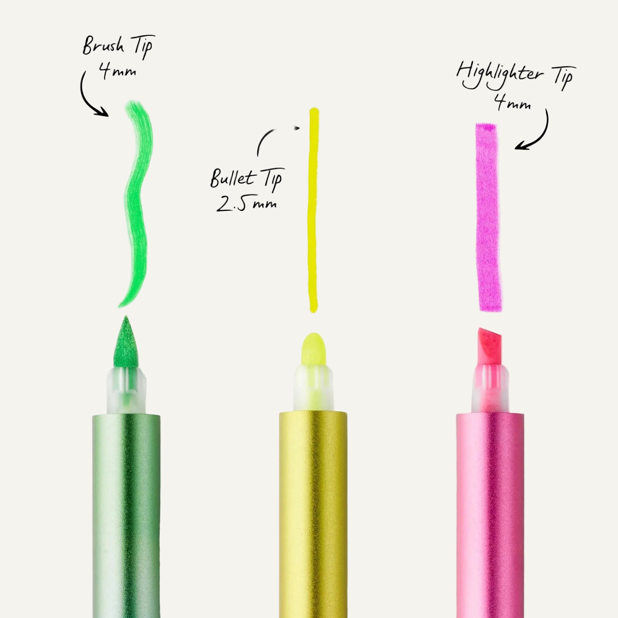 Ori Tips - Pack of 3PRO-HL-TIP-ORI-3XBRU - Alcove & Nib Stationery