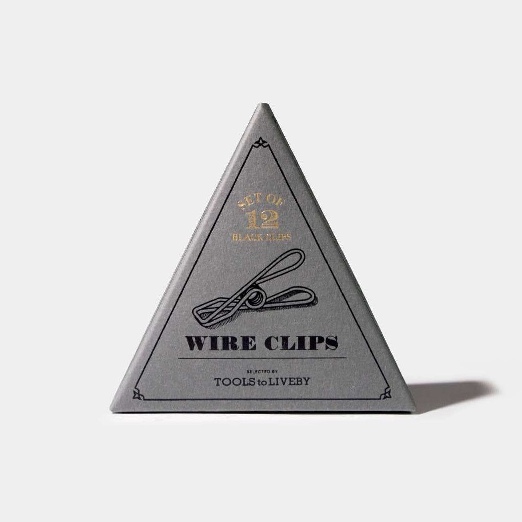Tools to Live By Wire Clips BlackTTLB-WCLP-BK - Alcove & Nib Stationery