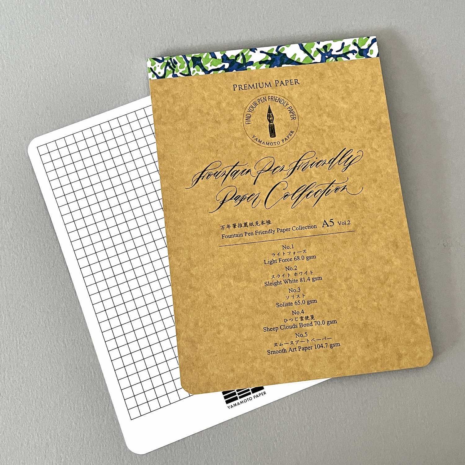 Yamamoto FP Paper Collection Pad A5PF-A5-02 - Alcove & Nib Stationery