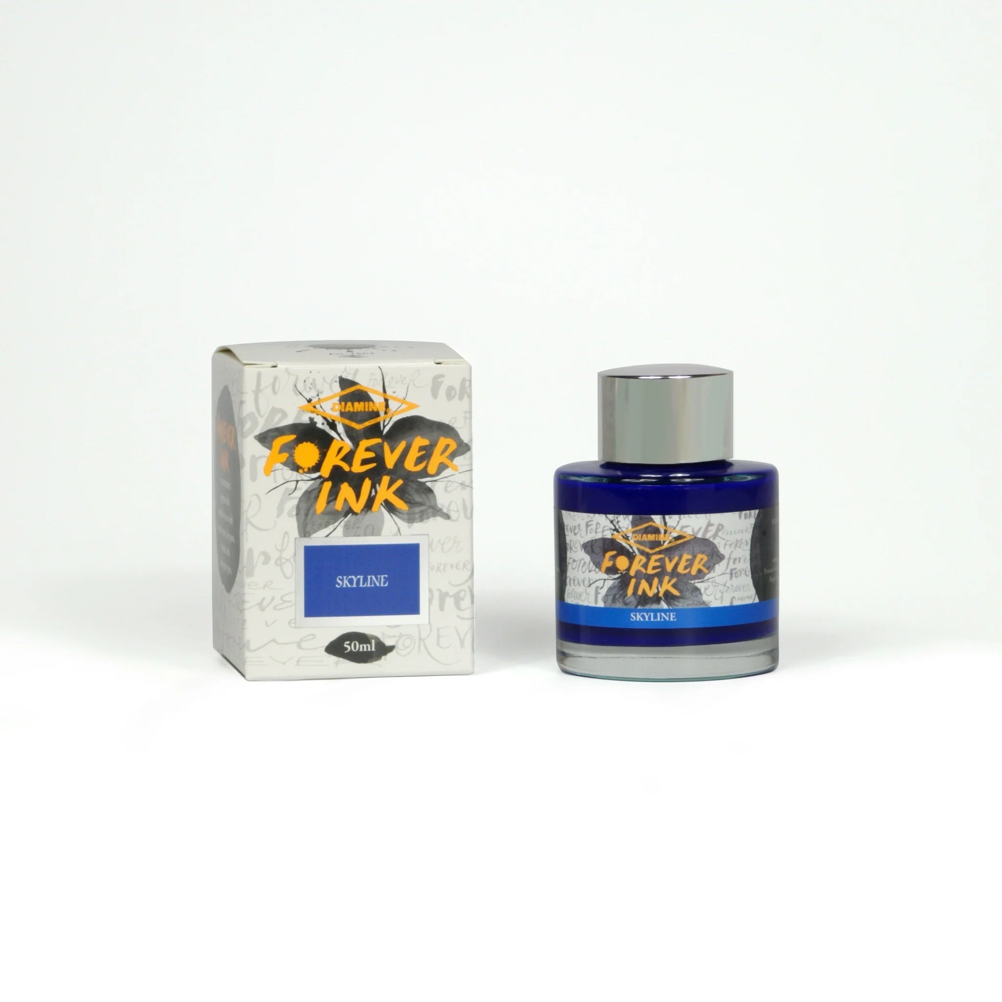 Diamine Forever Ink, Permanent Pigment Fountain Pen Ink 50ml-Alcove & Nib Stationery