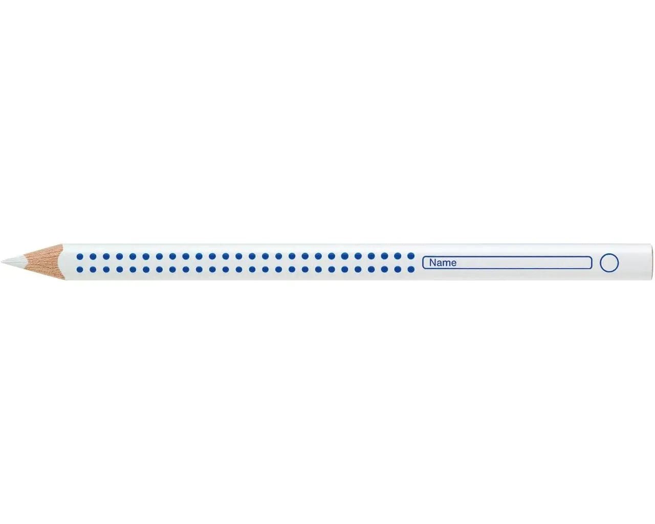 Faber - Castell Jumbo Grip Colour Pencil for Dark Surfaces - White110801 - Alcove & Nib Stationery