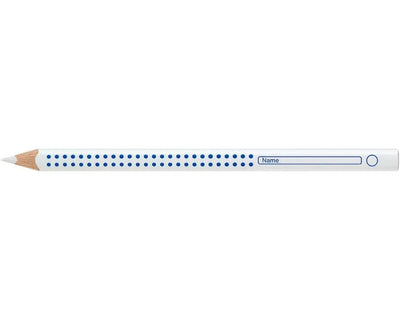 Faber - Castell Jumbo Grip Colour Pencil for Dark Surfaces - White110801 - Alcove & Nib Stationery