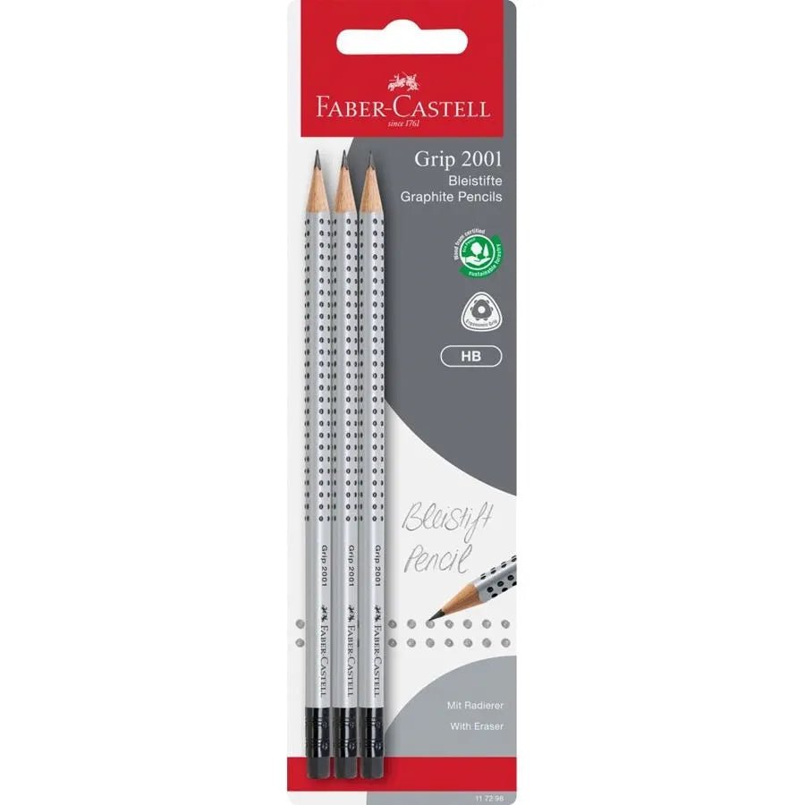 Grip 2001 Pencil with Eraser117298 - Alcove & Nib Stationery
