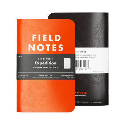 Field Notes Expedition Edition 3 - PackFNC-17 - Alcove & Nib Stationery