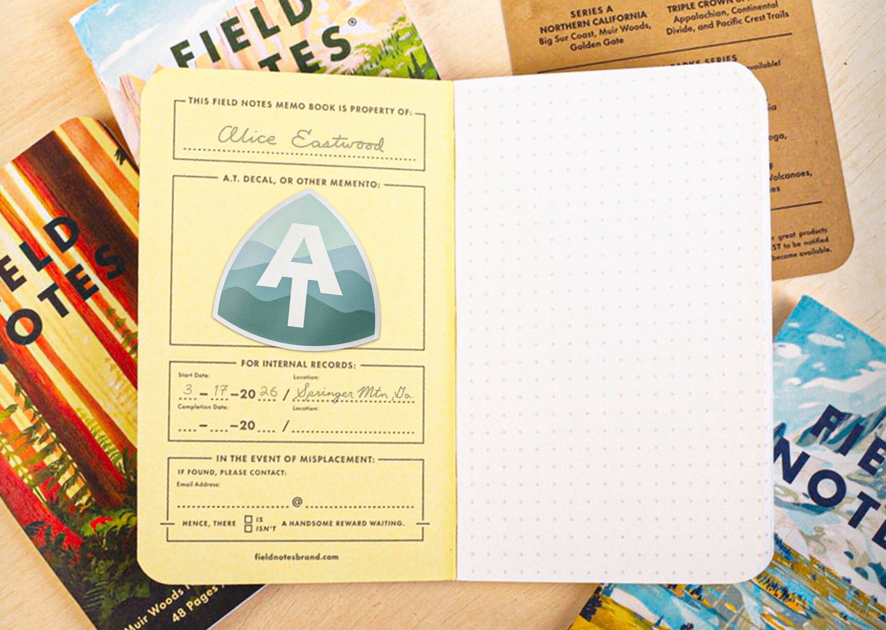 Field Notes Explore America Notebooks 3 - Pack - Alcove & Nib Stationery