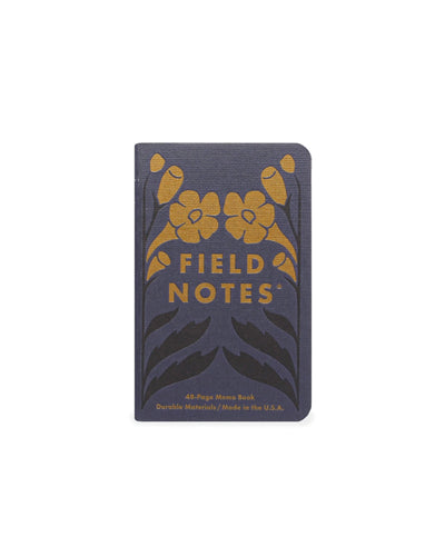 Field Notes Fall Flowers Limited Edition 3 - PacksFN-68 - Alcove & Nib Stationery