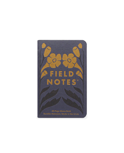 Field Notes Fall Flowers Limited Edition 3 - PacksFN-68 - Alcove & Nib Stationery