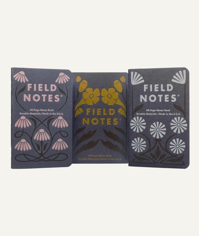 Field Notes Fall Flowers Limited Edition 3 - PacksFN-68 - Alcove & Nib Stationery
