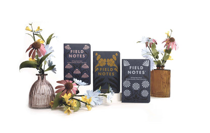 Field Notes Fall Flowers Limited Edition 3 - PacksFN-68 - Alcove & Nib Stationery