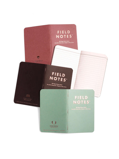 Field Notes Lucky Edition Memo Books (3 - Pack)PNC-70 - Alcove & Nib Stationery