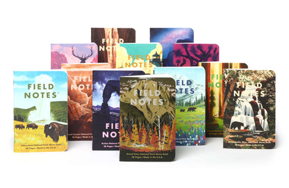 Field Notes National Parks Notebooks 3 - PackFNC-43a - Alcove & Nib Stationery