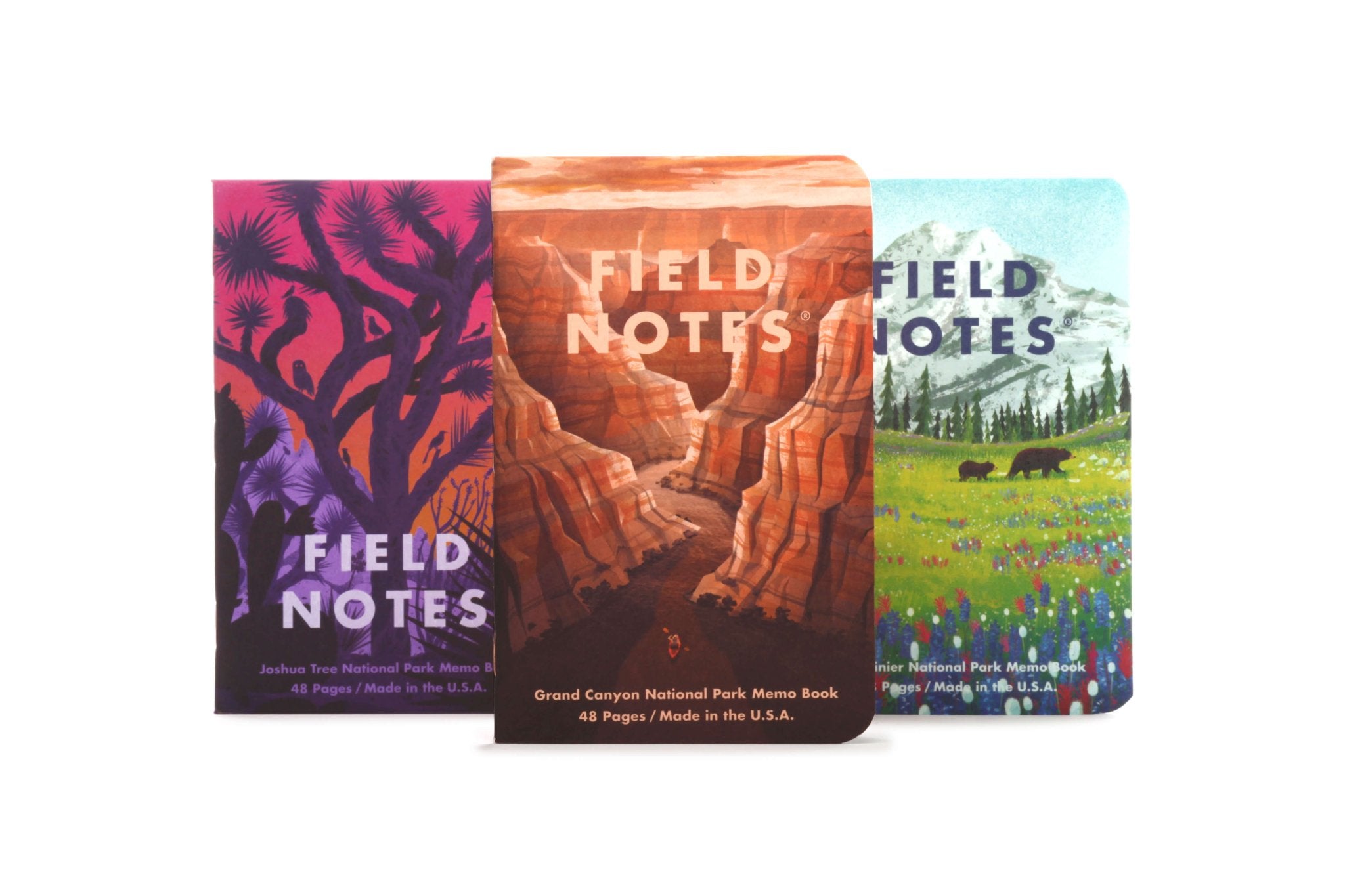 Field Notes National Parks Notebooks 3 - PackFNC-43b - Alcove & Nib Stationery