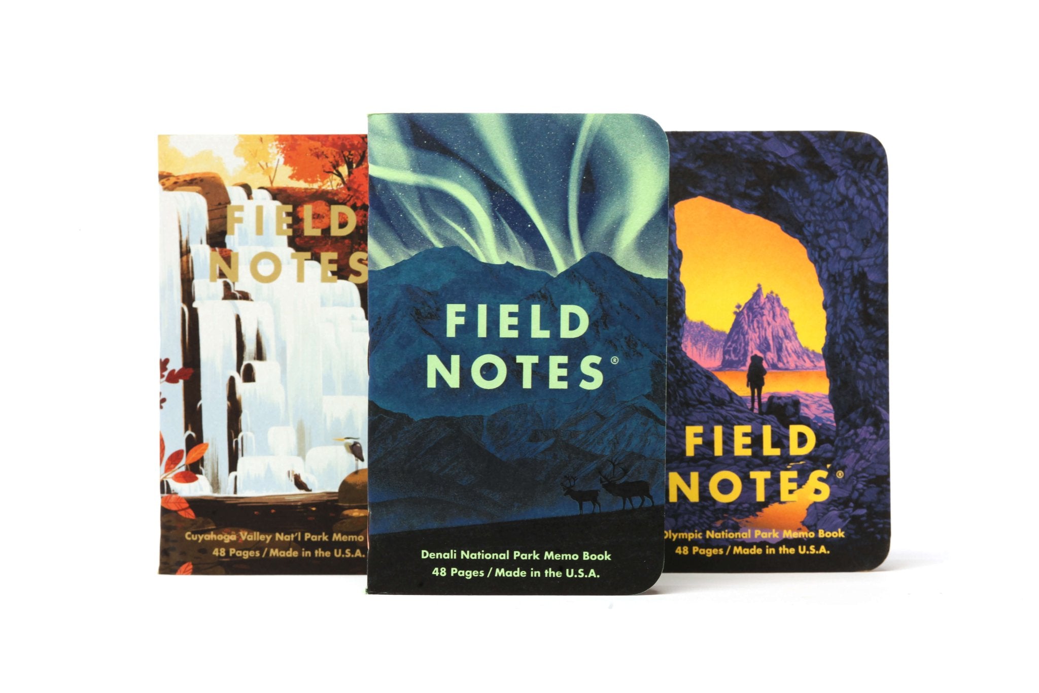Field Notes National Parks Notebooks 3 - PackFNC-43e - Alcove & Nib Stationery
