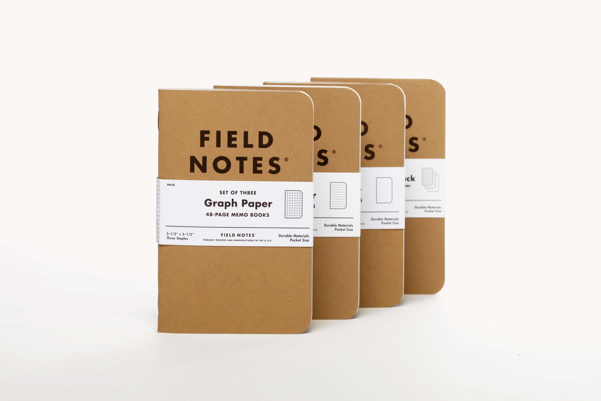Field Notes Original Pack 3 - PackFN-01 - Alcove & Nib Stationery