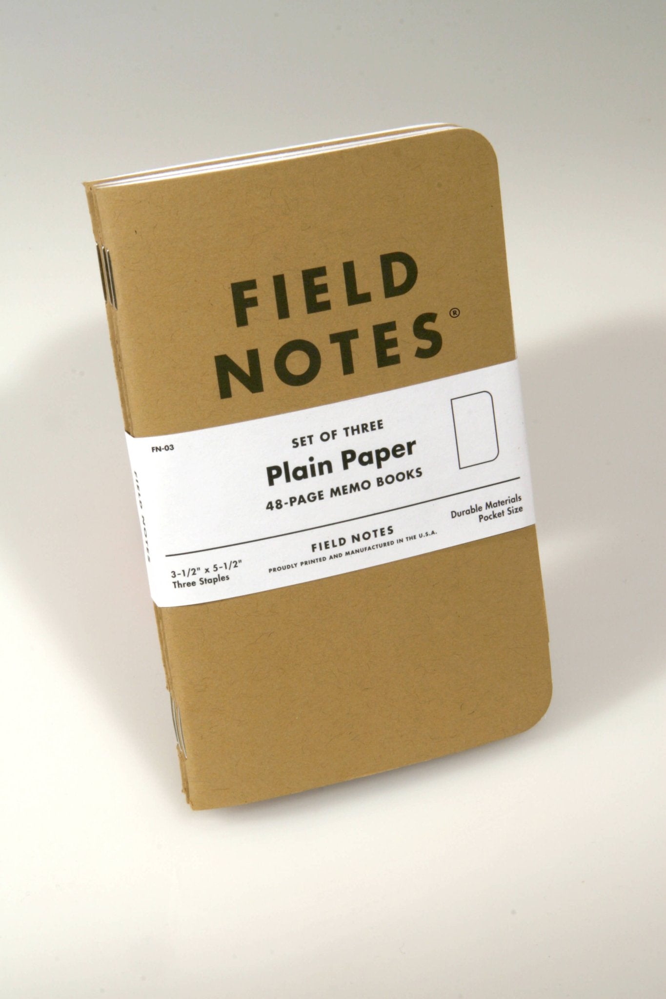 Field Notes Original Pack 3 - PackFN-04 - Alcove & Nib Stationery