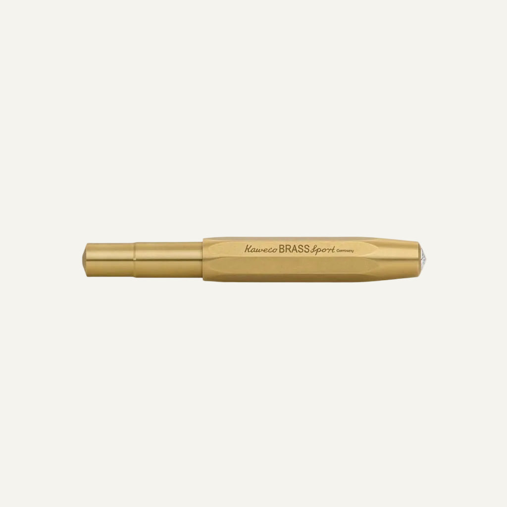 Kaweco Brass Sport Fountain Pen10000917 - Alcove & Nib Stationery