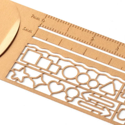 Midori Clip Ruler42290006 - Alcove & Nib Stationery