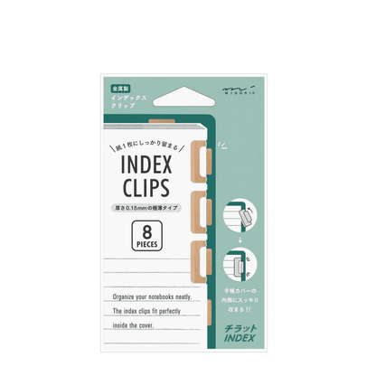 Midori Index Clip Chiratto43230006 - Alcove & Nib Stationery