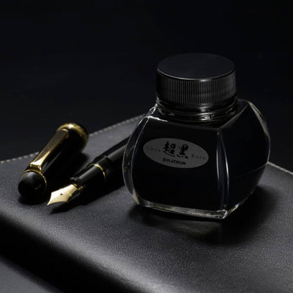 Platinum Pigmented Chou Kuro Black Ink 60ml - Alcove & Nib Stationery