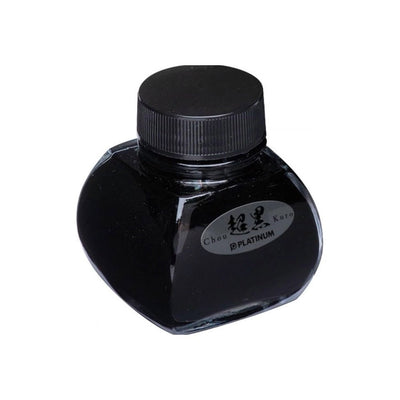 Platinum Pigmented Chou Kuro Black Ink 60ml - Alcove & Nib Stationery