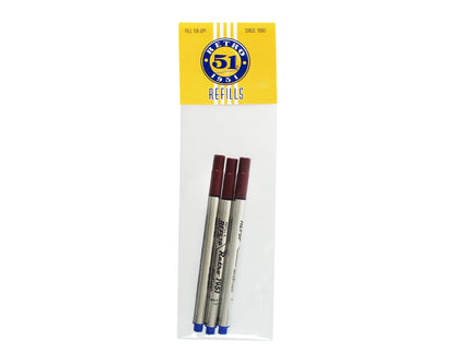 Retro 51 Rollerball Refill 3pkREF77-B - Alcove & Nib Stationery