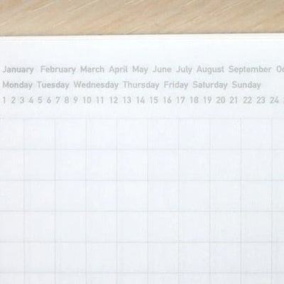 Stalogy 1/2 Year Notebook A5 - BlackS4151 - Alcove & Nib Stationery