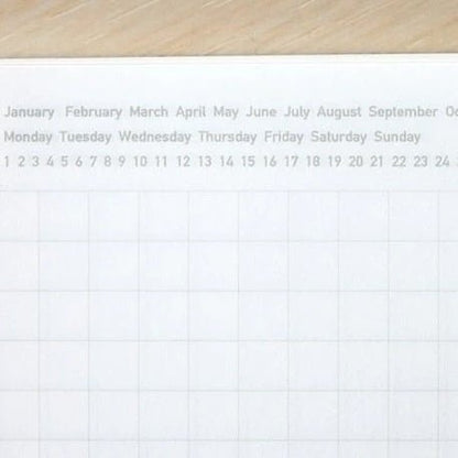 Stalogy 1/2 Year Notebook A5 - BlackS4151 - Alcove & Nib Stationery