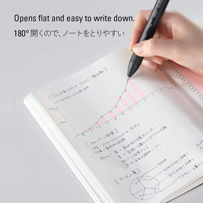 Stalogy 1/2 Year Notebook A5 - BlackS4151 - Alcove & Nib Stationery
