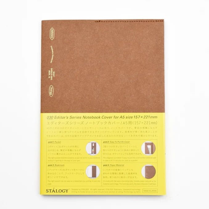 Stalogy Notebook Cover A5 - Alcove & Nib Stationery