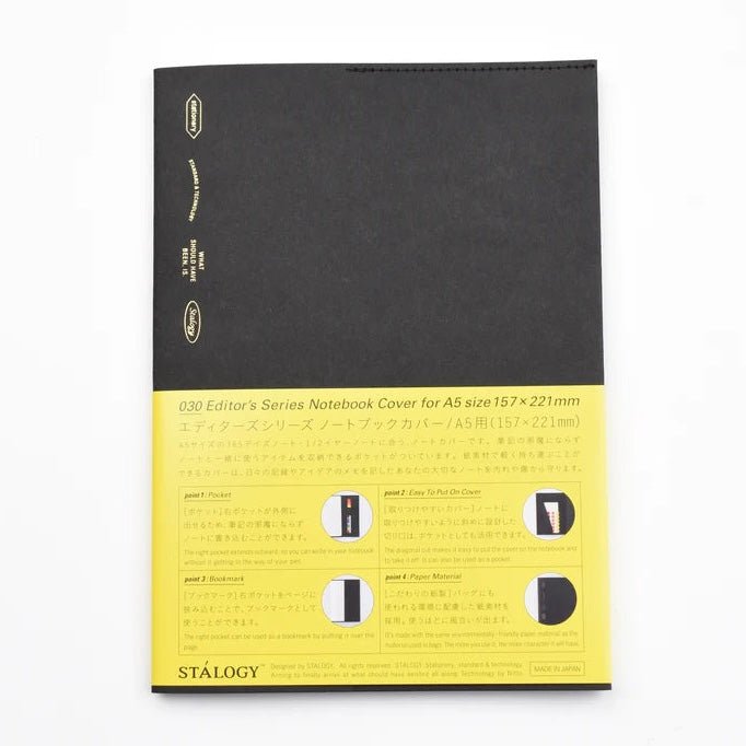 Stalogy Notebook Cover A5SS1006 - Alcove & Nib Stationery