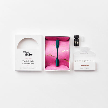 Tom’s Studio Lumos Mini Refillable PenPRO-PEN-LUM3-MIN-BLA - Alcove & Nib Stationery