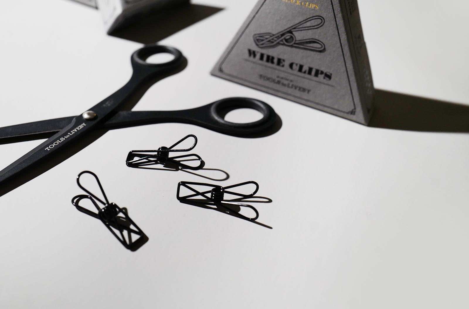Tools to Live By Wire Clips BlackTTLB-WCLP-BK - Alcove & Nib Stationery