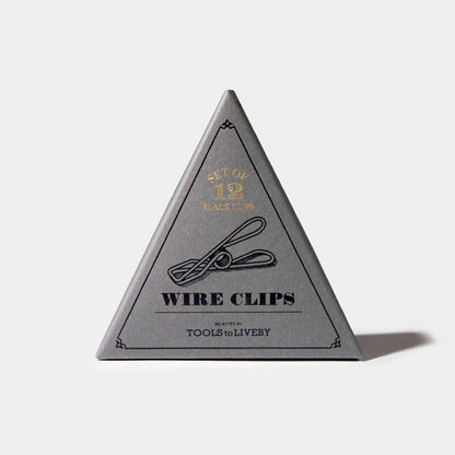 Tools to Live By Wire Clips BlackTTLB-WCLP-BK - Alcove & Nib Stationery