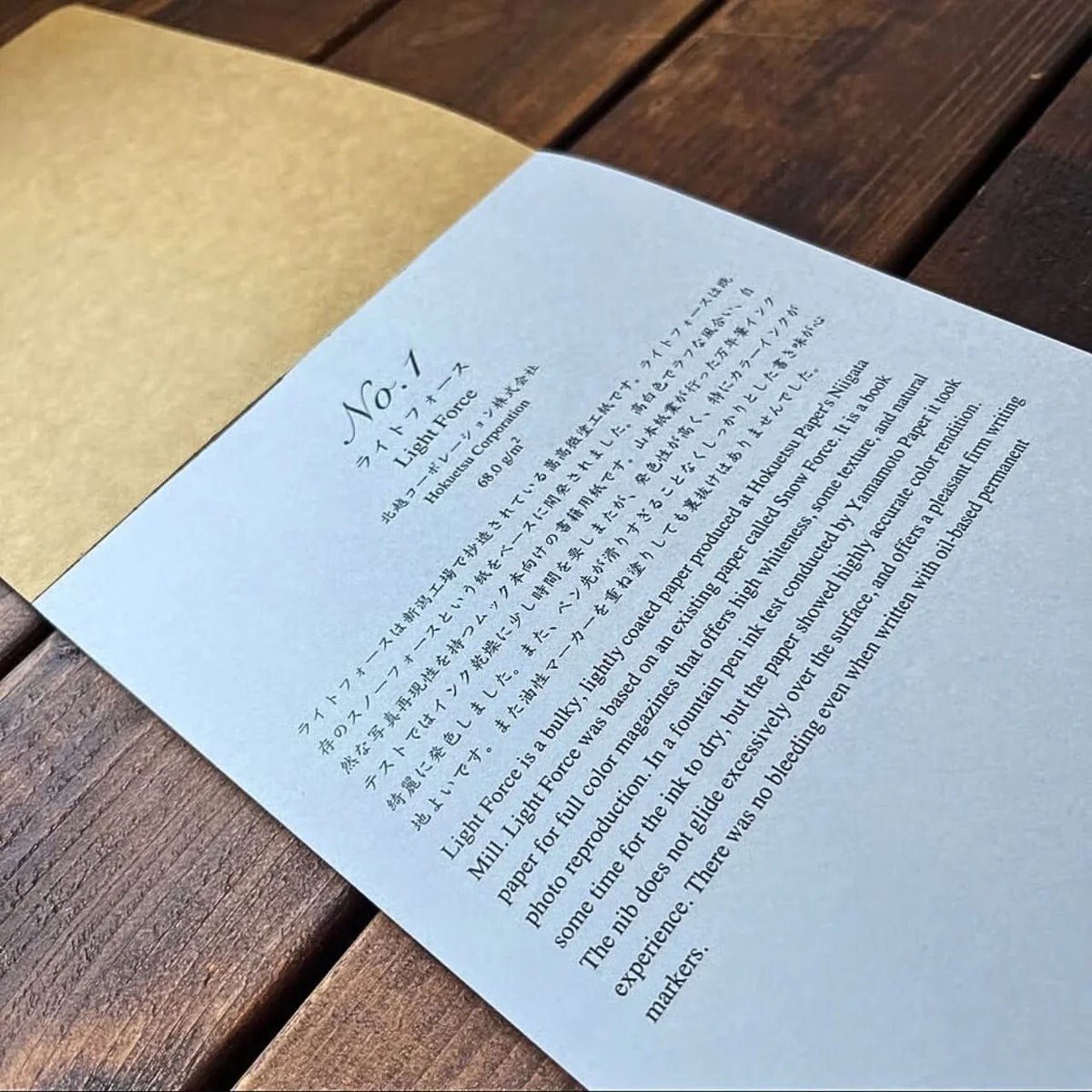 Yamamoto FP Paper Collection Pad A5PF-A5-02 - Alcove & Nib Stationery