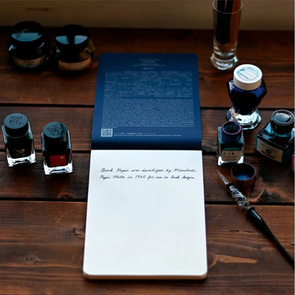 Yamamoto Writing Pad Plain Bank Paper A5MPA5-006 - Alcove & Nib Stationery